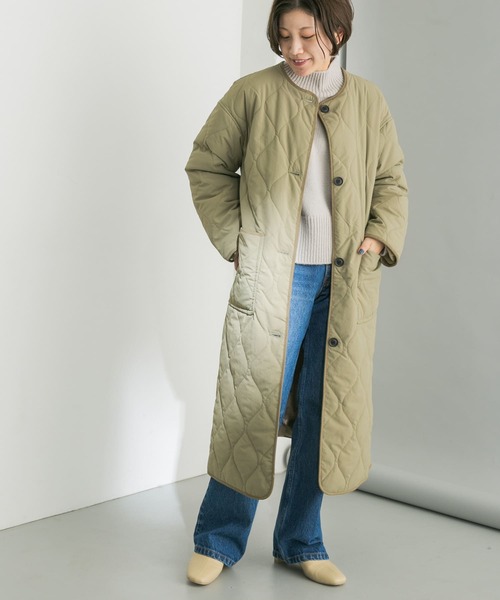 URBAN RESEARCH（アーバンリサーチ）の「UR TECH 中綿撥水キルトコート（その他アウター・レディース・カーキ/ブラック・FREE）」の18枚目の写真