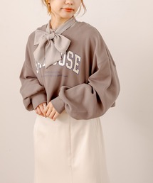 OLIVE des OLIVE | 裏起毛クロップドプルオーバー(スウェット)