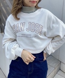 OLIVE des OLIVE | 裏起毛クロップドプルオーバー(スウェット)