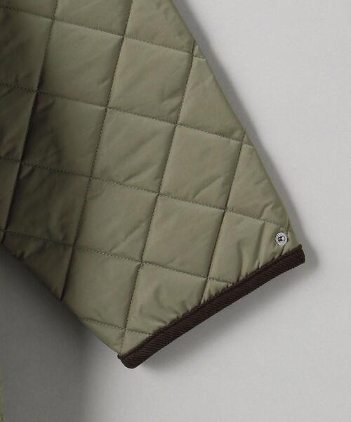Kaptain Sunshine(キャプテン サンシャイン)の「<KAPTAIN SUNSHINE × Barbour>キルティング コート Ψ(ノーカラーコート・レディース・オリーブ・36)」の7枚目の写真