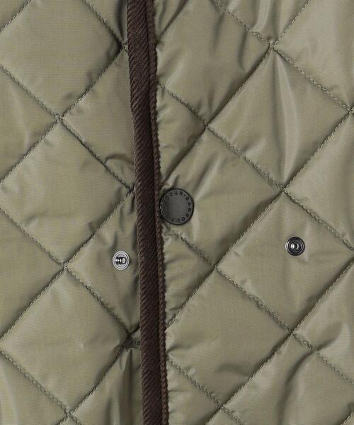 Kaptain Sunshine(キャプテン サンシャイン)の「<KAPTAIN SUNSHINE × Barbour>キルティング コート Ψ(ノーカラーコート・レディース・オリーブ・36)」の6枚目の写真