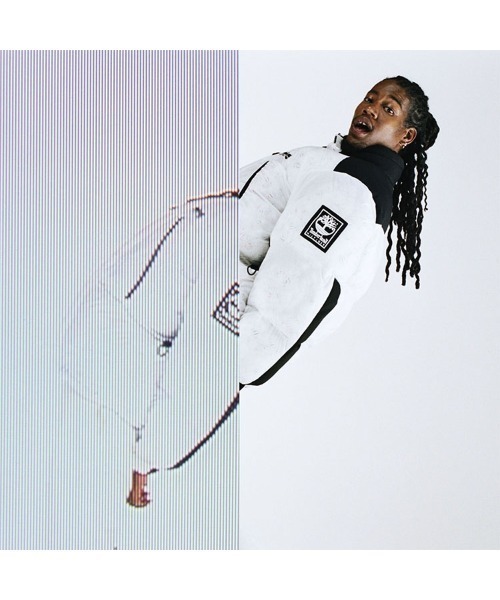 Timberland（ティンバーランド）の「【Tommy Hilfiger × Timberland】トランスペアレントパッファジャケット（ダウンジャケット/コート・メンズ・ホワイト×ブラック・MEDIUM/LARGE/X-LARGE/SMALL）」の6枚目の写真