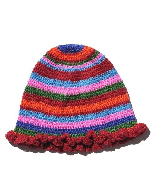 BACKLASH（バックラッシュ）の「Ballet by BACKLASH/バレエ バイ バックラッシュ/Hand-knit Hat（ハット・レディース・グリーン/その他・FREE）」の4枚目の写真