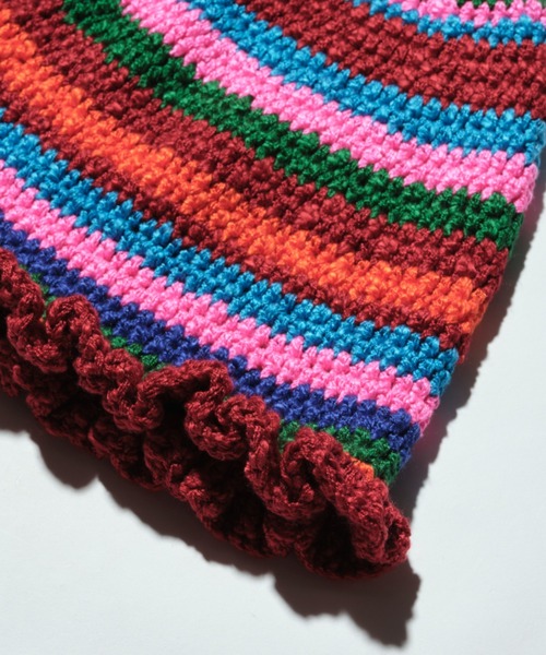 BACKLASH（バックラッシュ）の「Ballet by BACKLASH/バレエ バイ バックラッシュ/Hand-knit Hat（ハット・レディース・グリーン/その他・FREE）」の8枚目の写真