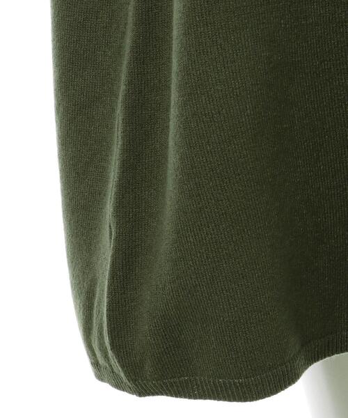 MLI'A(エムリア)の「柄ショートニット+ニットキャミワンピース/SET(ワンピース・レディース・ベージュ系1/ブラック×ホワイト/グリーン系7・M)」の9枚目の写真