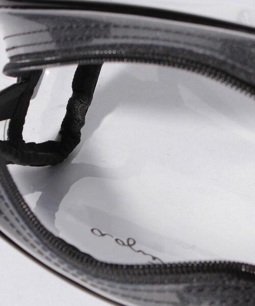 agnes b.(アニエスベー)の「WEB限定 ロゴポーチ (LP02-01)(ポーチ・レディース・ブラック・FREE)」の2枚目の写真