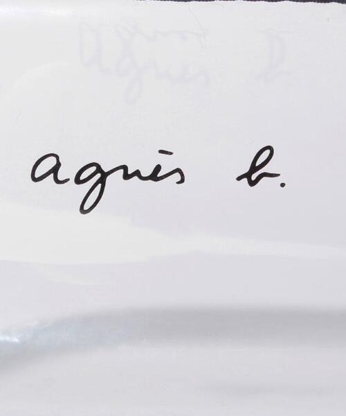 agnes b.(アニエスベー)の「WEB限定 ロゴポーチ (LP02-01)(ポーチ・レディース・ブラック・FREE)」の3枚目の写真