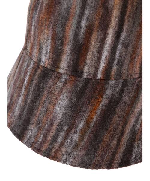 EMODA（エモダ）の「リバーシブルバケットハット（ハット・レディース・ブラック/ブラウン・FREE）」の14枚目の写真