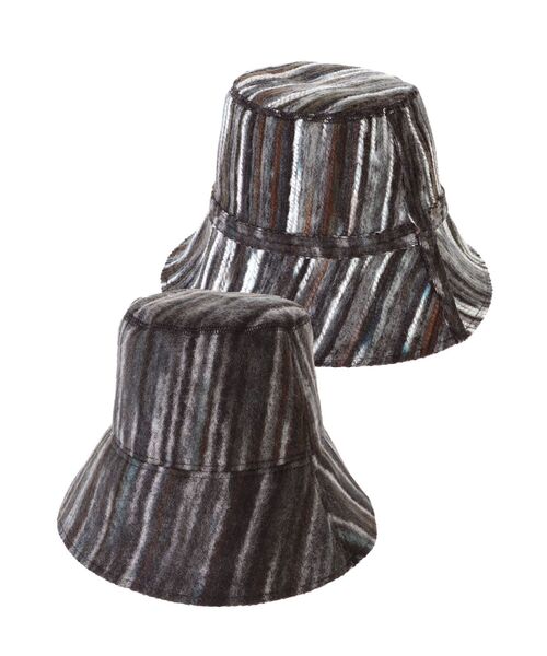 EMODA（エモダ）の「リバーシブルバケットハット（ハット・レディース・ブラック/ブラウン・FREE）」の20枚目の写真