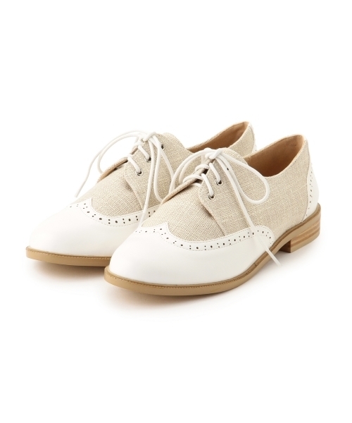 B:MING by BEAMS（ビーミングバイビームス）の「＜InRed 7月号掲載＞★1 ビーミング by ビームス / ウイングチップシューズ（その他シューズ・レディース・ホワイト系その他/ブラック/ブラック系その他・37/35/39）」の19枚目の写真