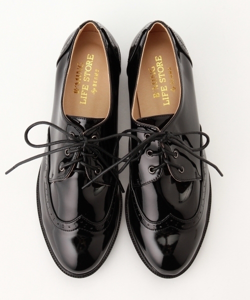 B:MING by BEAMS（ビーミングバイビームス）の「＜InRed 7月号掲載＞★1 ビーミング by ビームス / ウイングチップシューズ（その他シューズ・レディース・ホワイト系その他/ブラック/ブラック系その他・37/35/39）」の12枚目の写真