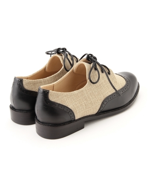 B:MING by BEAMS（ビーミングバイビームス）の「＜InRed 7月号掲載＞★1 ビーミング by ビームス / ウイングチップシューズ（その他シューズ・レディース・ホワイト系その他/ブラック/ブラック系その他・37/35/39）」の6枚目の写真