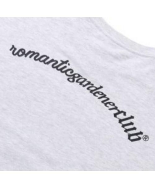 ROMANTIC CROWN(ロマンティッククラウン)の「ROMANTIC CROWN(ロマンティッククラウン) /RCロゴセルバススウェットシャツ RC LOGO SELVAS SWEAT SHIRT(スウェット・レディース・ライトグレー/ブラック・M/L/XL)」の8枚目の写真