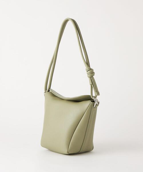green label relaxing(グリーンレーベルリラクシング)の「<Kabinett(カビネ)>BOX 2WAY バッグ(ショルダーバッグ・レディース・ダークブラウン/ケリー・FREE)」の3枚目の写真