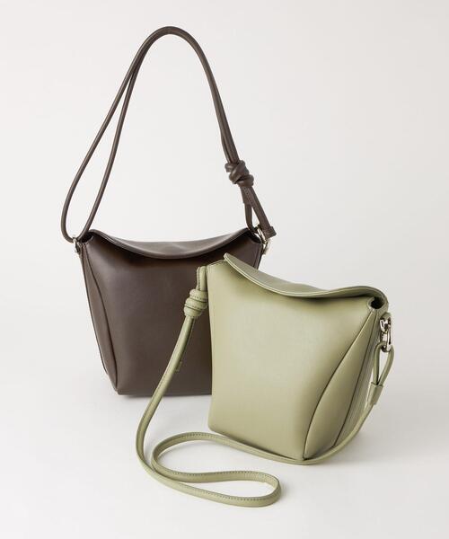 green label relaxing(グリーンレーベルリラクシング)の「<Kabinett(カビネ)>BOX 2WAY バッグ(ショルダーバッグ・レディース・ダークブラウン/ケリー・FREE)」の13枚目の写真