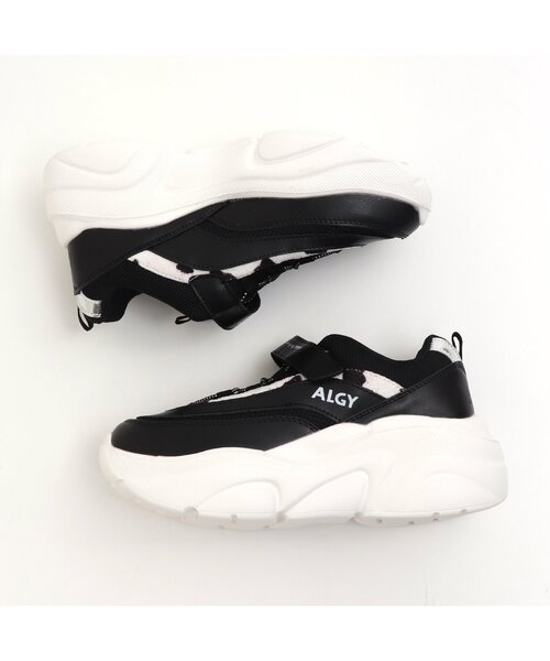algy（アルジー）の「厚底スニーカー（スニーカー・キッズ・グレー/パープル/ピンク・23/24/22）」の4枚目の写真