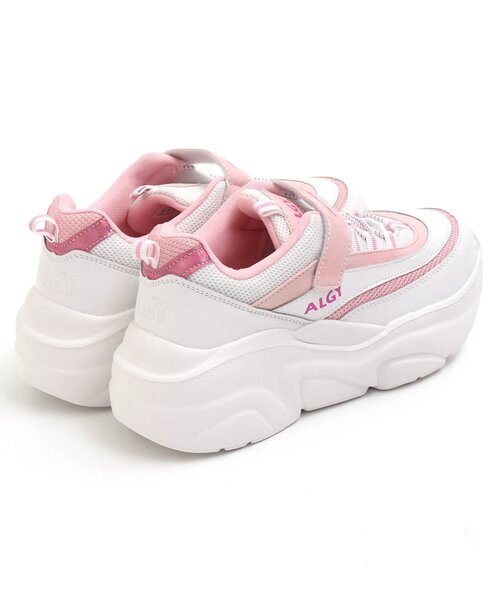 algy（アルジー）の「厚底スニーカー（スニーカー・キッズ・グレー/パープル/ピンク・23/24/22）」の6枚目の写真