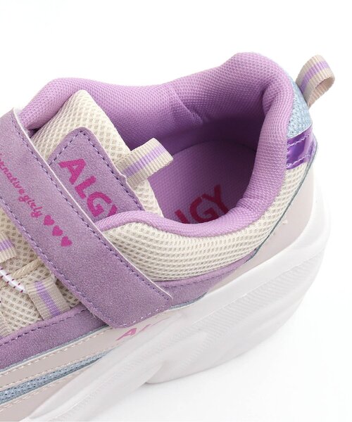 algy（アルジー）の「厚底スニーカー（スニーカー・キッズ・グレー/パープル/ピンク・23/24/22）」の11枚目の写真