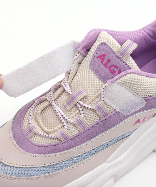algy（アルジー）の「厚底スニーカー（スニーカー・キッズ・グレー/パープル/ピンク・23/24/22）」の12枚目の写真