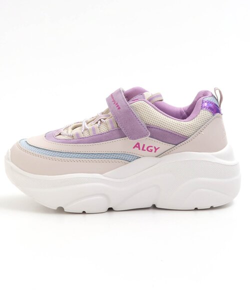 algy（アルジー）の「厚底スニーカー（スニーカー・キッズ・グレー/パープル/ピンク・23/24/22）」の15枚目の写真
