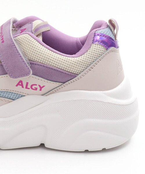 algy（アルジー）の「厚底スニーカー（スニーカー・キッズ・グレー/パープル/ピンク・23/24/22）」の16枚目の写真