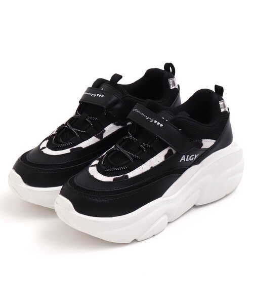 algy（アルジー）の「厚底スニーカー（スニーカー・キッズ・グレー/パープル/ピンク・23/24/22）」の21枚目の写真