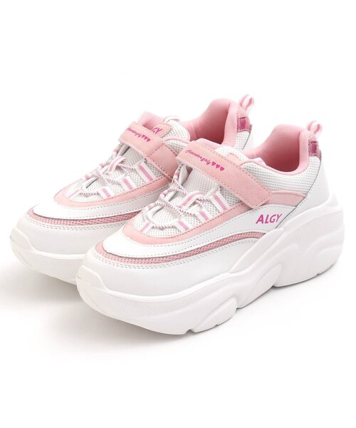 algy（アルジー）の「厚底スニーカー（スニーカー・キッズ・グレー/パープル/ピンク・23/24/22）」の22枚目の写真