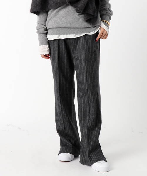 AP STUDIO(エーピーストゥディオ)の「SCENTOF サイドラインストライプパンツ(スウェットパンツ・レディース・コバルトブルー・34/38)」の7枚目の写真