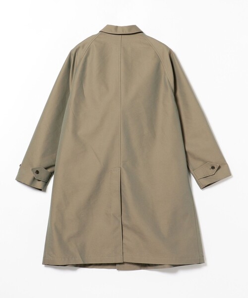 BEAMS PLUS テトロン コットン ギャバジン バルマカーンコート BEAMS PLUS（ビームス プラス）Balmacaan Coat T/C Gabardine