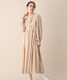 OPAQUE.CLIP | サイドリボンレイヤードデザインワンピース(ワンピース)