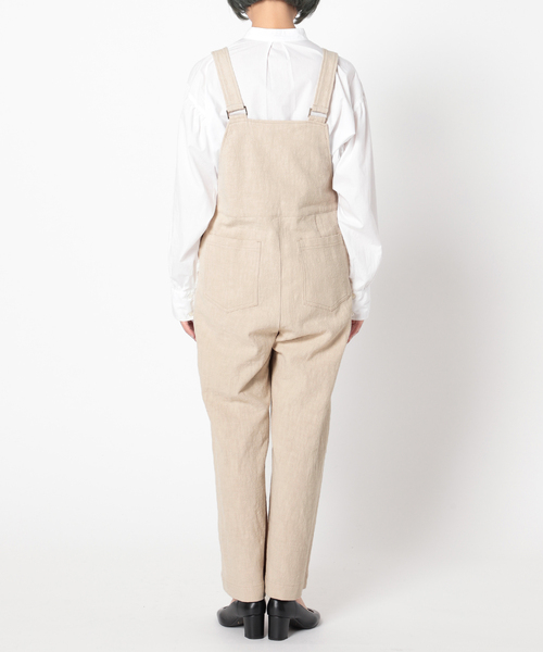 Simplicite（サンプリシテ）の「エプロンサロペット◆（サロペット/オーバーオール・レディース・ブラック/ベージュ/ピンク・FREE）」の19枚目の写真