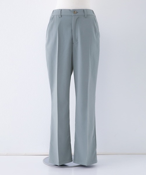 n'OrLABEL（ノアールレーベル）の「【廃盤】【機能素材】『センタープレスストレートカラーパンツ』（その他パンツ・レディース・ライトグリーン/ロイヤルブルー/ダークグリーン/ブラック/グレイッシュブルー/ピンク/ライトグレー・1/2）」の20枚目の写真