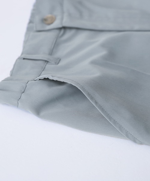 n'OrLABEL（ノアールレーベル）の「【廃盤】【機能素材】『センタープレスストレートカラーパンツ』（その他パンツ・レディース・ライトグリーン/ロイヤルブルー/ダークグリーン/ブラック/グレイッシュブルー/ピンク/ライトグレー・1/2）」の21枚目の写真