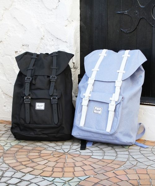 BEAUTY&YOUTH UNITED ARROWS（ビューティーアンドユースユナイテッドアローズ）の「BYBC∵ Herschel Supply Little America バックパック（バックパック/リュック・レディース・ブラック/ライトブルー・FREE）」の10枚目の写真
