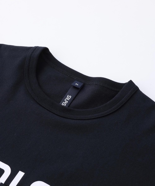 SILAS(サイラス)の「S/S CUT OFF LOGO TEE サイラスカットオフロゴ半袖Tシャツ(Tシャツ/カットソー・メンズ・ホワイト/ブラック・L/M/XL)」の8枚目の写真