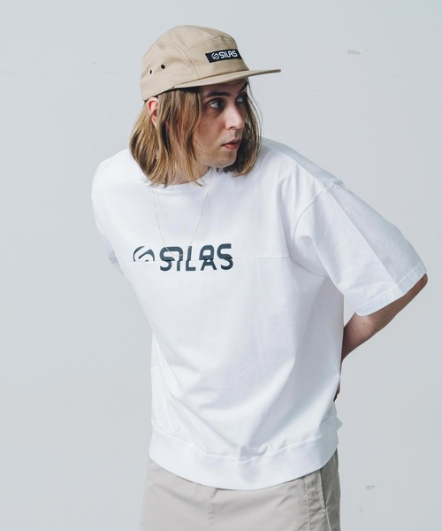 SILAS(サイラス)の「S/S CUT OFF LOGO TEE サイラスカットオフロゴ半袖Tシャツ(Tシャツ/カットソー・メンズ・ホワイト/ブラック・L/M/XL)」の22枚目の写真