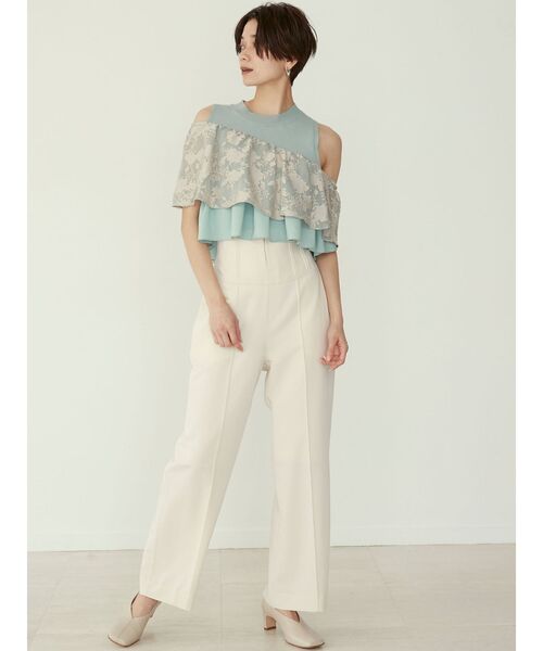 LAGUNAMOON（ラグナムーン）の「【REMME】カッティングパンプス（パンプス・レディース・アイボリー/キャメル・SMALL/MEDIUM）」の3枚目の写真