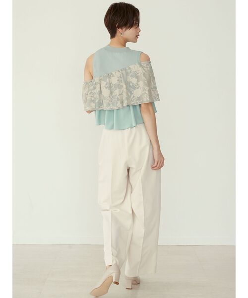 LAGUNAMOON（ラグナムーン）の「【REMME】カッティングパンプス（パンプス・レディース・アイボリー/キャメル・SMALL/MEDIUM）」の4枚目の写真