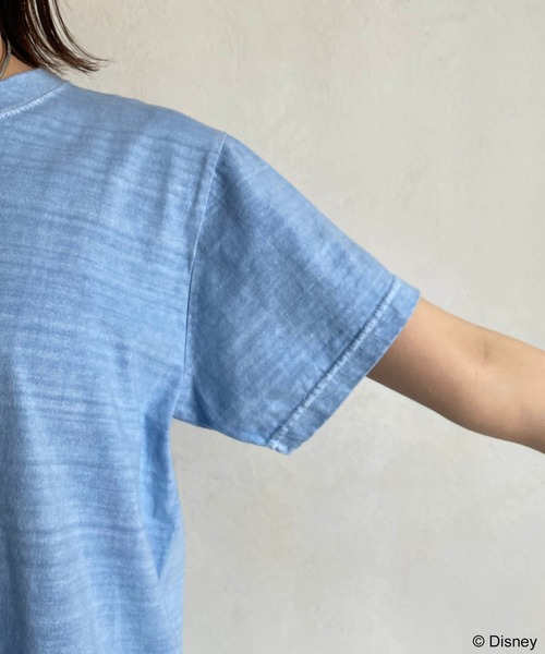 GOOD ROCK SPEED(グッドロックスピード)の「【GOOD ROCK SPEED】MICKEY Tシャツ(Tシャツ/カットソー・レディース・ブルー・FREE)」の12枚目の写真