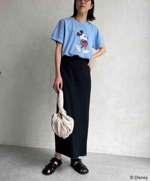 GOOD ROCK SPEED(グッドロックスピード)の「【GOOD ROCK SPEED】MICKEY Tシャツ(Tシャツ/カットソー・レディース・ブルー・FREE)」の7枚目の写真