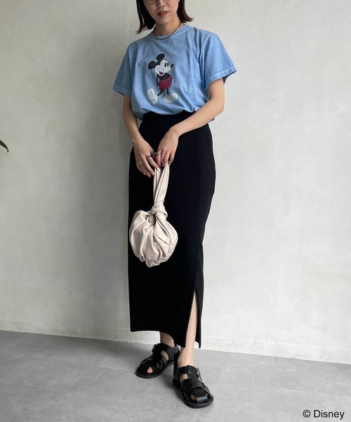 GOOD ROCK SPEED(グッドロックスピード)の「【GOOD ROCK SPEED】MICKEY Tシャツ(Tシャツ/カットソー・レディース・ブルー・FREE)」の9枚目の写真