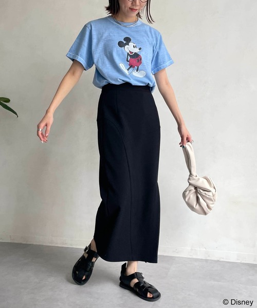 GOOD ROCK SPEED(グッドロックスピード)の「【GOOD ROCK SPEED】MICKEY Tシャツ(Tシャツ/カットソー・レディース・ブルー・FREE)」の11枚目の写真