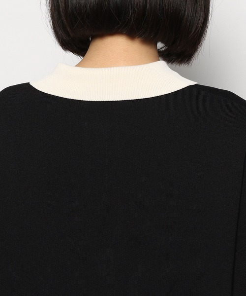 yuw（ユウ）の「ポロニットＳＳ／ワンピース　272811（ワンピース・レディース・ブラック/ベージュ/ブラウン・FREE）」の15枚目の写真