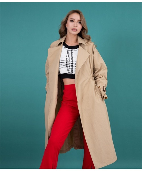 LATINA（ラティーナ）の「フロントスリットストレートパンツ（その他パンツ・レディース・ブラック/レッド/グリーン・FREE）」の16枚目の写真