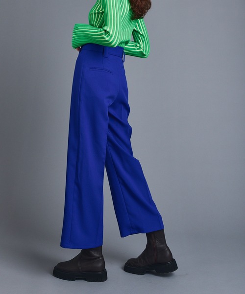 UNITED TOKYO（ユナイテッドトウキョウ）の「ポケットディテールパンツ（その他パンツ・レディース・イエロー/ブルー・1/2）」の9枚目の写真