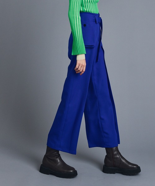 UNITED TOKYO（ユナイテッドトウキョウ）の「ポケットディテールパンツ（その他パンツ・レディース・イエロー/ブルー・1/2）」の11枚目の写真