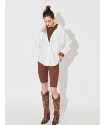 ALEXIA STAM | Oversized Western Shirt/オーバーサイズウエスタンシャツ(シャツ/ブラウス)