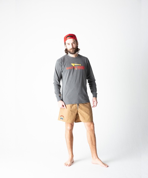 SALT&MUGS（ソルトアンドマグス）の「IN OUT LST（Tシャツ/カットソー・メンズ・ホワイト/ブラック・MEDIUM/X-LARGE/LARGE）」の8枚目の写真