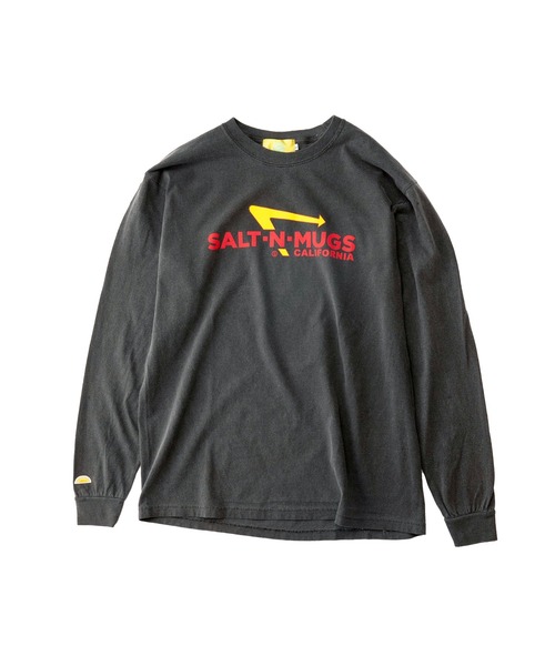 SALT&MUGS（ソルトアンドマグス）の「IN OUT LST（Tシャツ/カットソー・メンズ・ホワイト/ブラック・MEDIUM/X-LARGE/LARGE）」の10枚目の写真