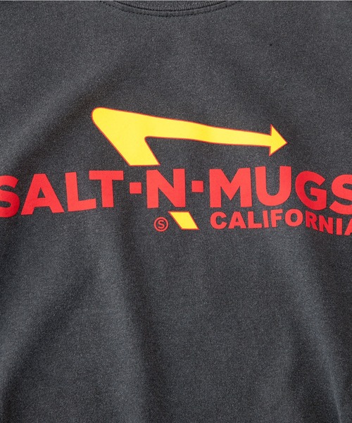 SALT&MUGS（ソルトアンドマグス）の「IN OUT LST（Tシャツ/カットソー・メンズ・ホワイト/ブラック・MEDIUM/X-LARGE/LARGE）」の13枚目の写真